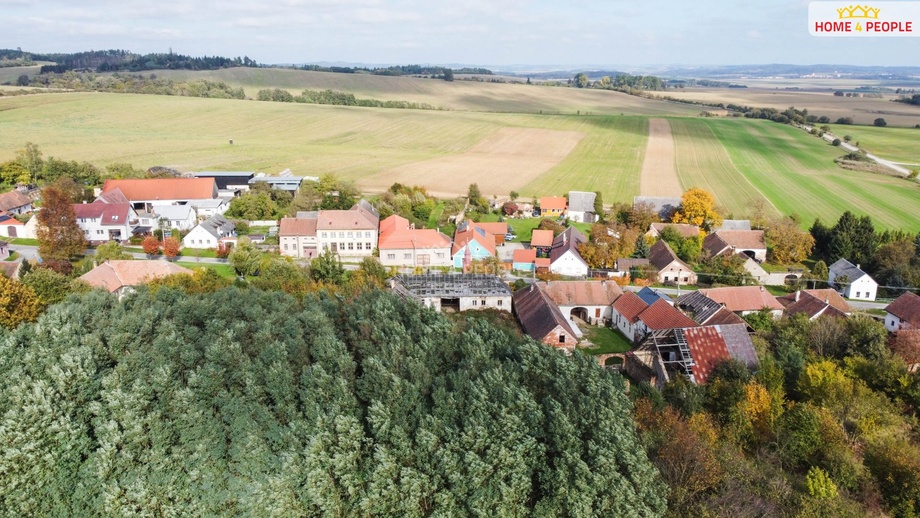 Prodej pozemky pro bydlení, 3 468 m² - Dešná - Chvalkovice