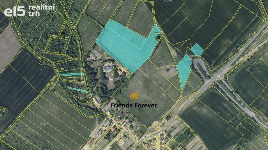 Prodej zemědělská půda, 36 804 m² - Čížkovice