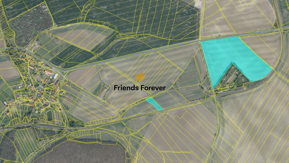 Prodej podílu 2/3 zemědělská půda, 38 926 m² - Horní Řepčice