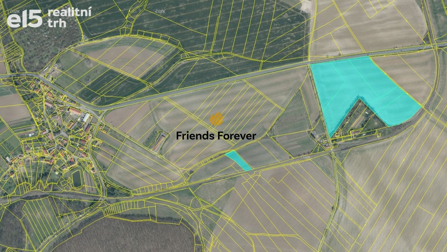 Prodej podílu 2/3 zemědělská půda, 38 926 m² - Horní Řepčice