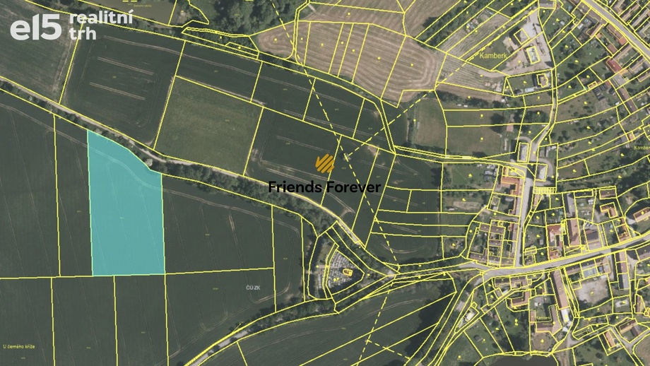 Prodej podílu 1/2 zemědělská půda, 15 732 m² - Kamberk