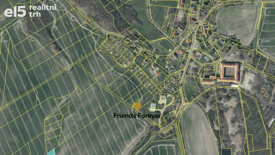 Prodej zemědělská půda, 7 350 m² - Úštěk - Konojedy