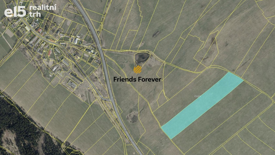Prodej podílu 1/2 zemědělská půda, 31 839 m² - Toužim - Třebouň