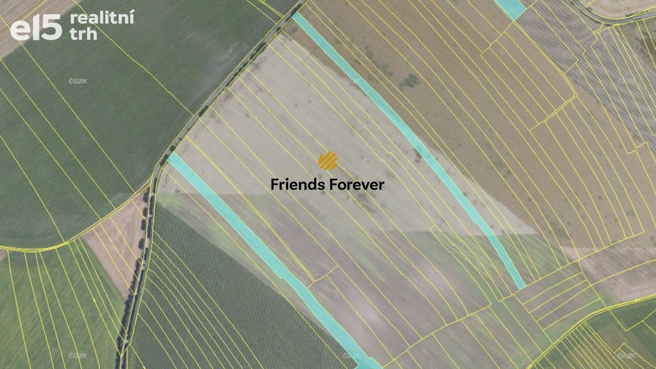 Prodej zemědělská půda, 33 219 m² - Křinec - Mečíř