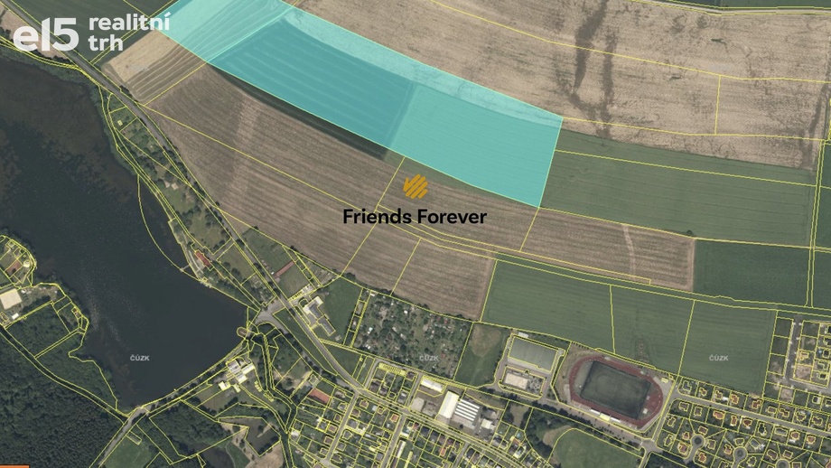 Prodej podílu 1/4 zemědělská půda, 27 364 m² - Lanškroun - Dolní Třešňovec