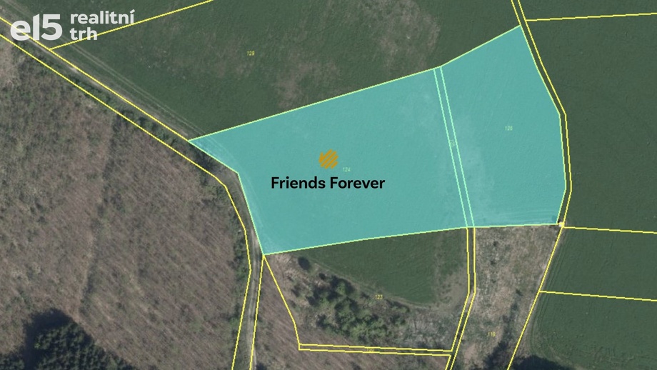 Prodej podílu 4/9 zemědělská půda, 3 784 m² - Chotěšice - Břístev