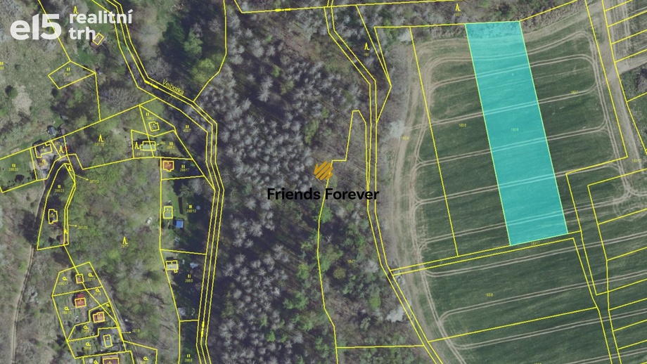 Prodej zemědělská půda, 4 895 m² - Chocerady