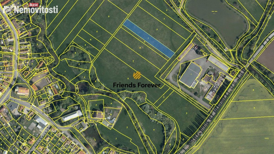 Prodej pole 12 660 m², Smidary