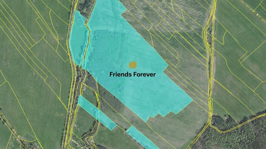 Prodej podílu 1/4 zemědělská půda, 33 755 m² - Hostomice