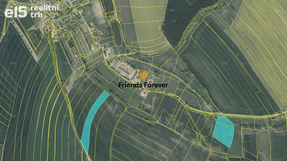 Prodej zemědělská půda, 11 481 m² - Cerekvička-Rosice - Cerekvička