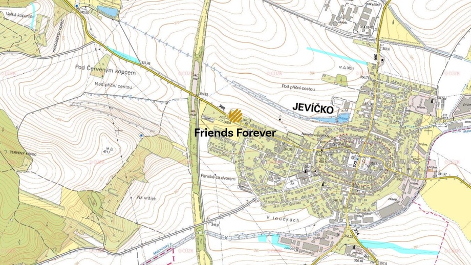 Prodej pole 19 877 m², Jevíčko