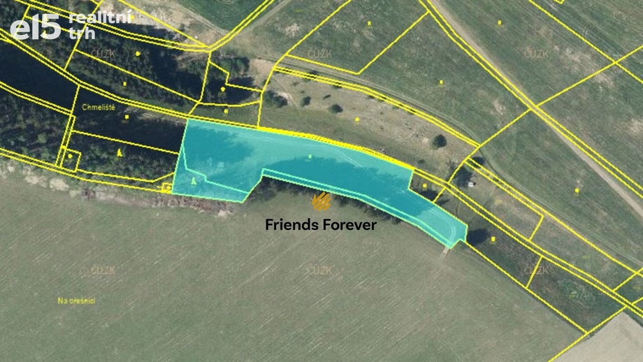 Prodej zemědělská půda, 6 496 m² - Nové Hrady