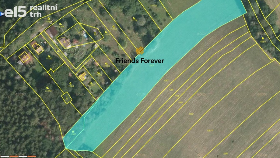 Prodej pozemky - zahrady, 9 298 m² - Mlýny