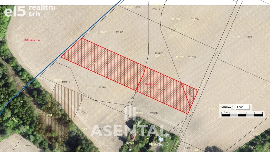 Prodej zemědělská půda, 5 205 m² - Ostrava - Koblov