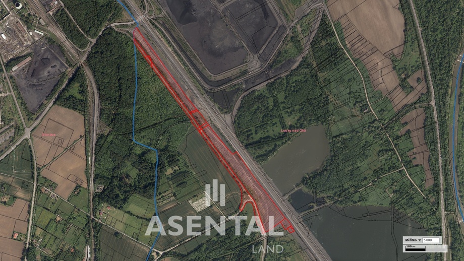 Prodej ostatní pozemky, 91 505 m² - Karviná - Louky