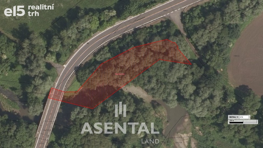 Prodej ostatní pozemky, 1 689 m² - Ostrava - Bartovice