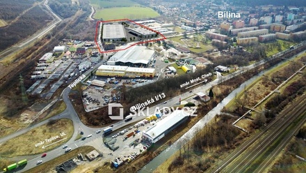Pronájem skladu 9 000 m², Bílina