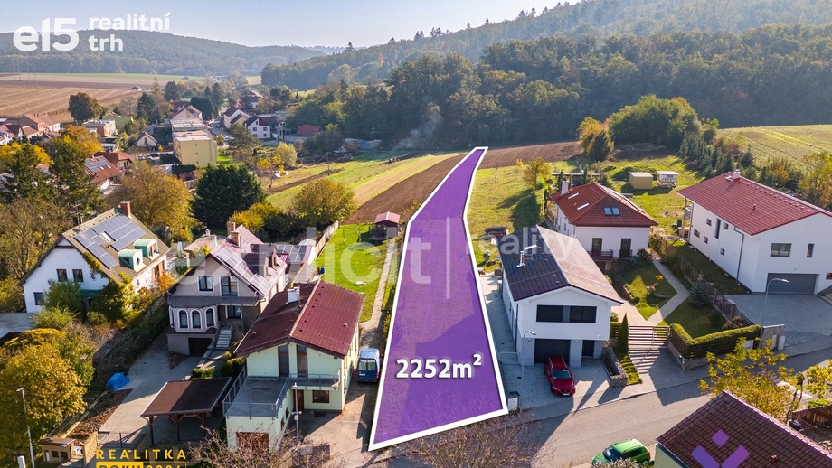 Prodej pozemky pro bydlení, 2 252 m² - Střelice