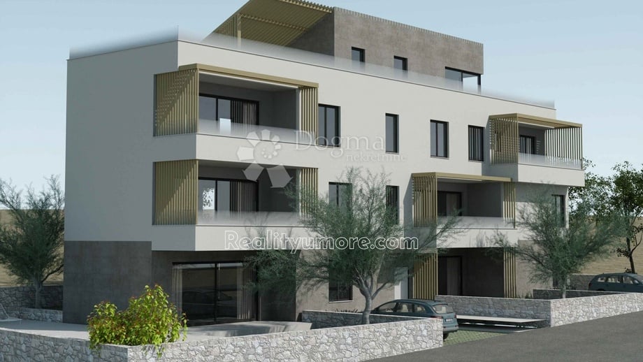 Prodej byty 3+kk, 63 m² - Povljana