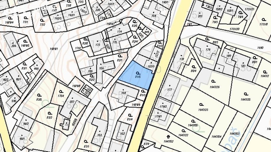 Prodej pozemky pro bydlení, 299 m² - Ostrov u Macochy