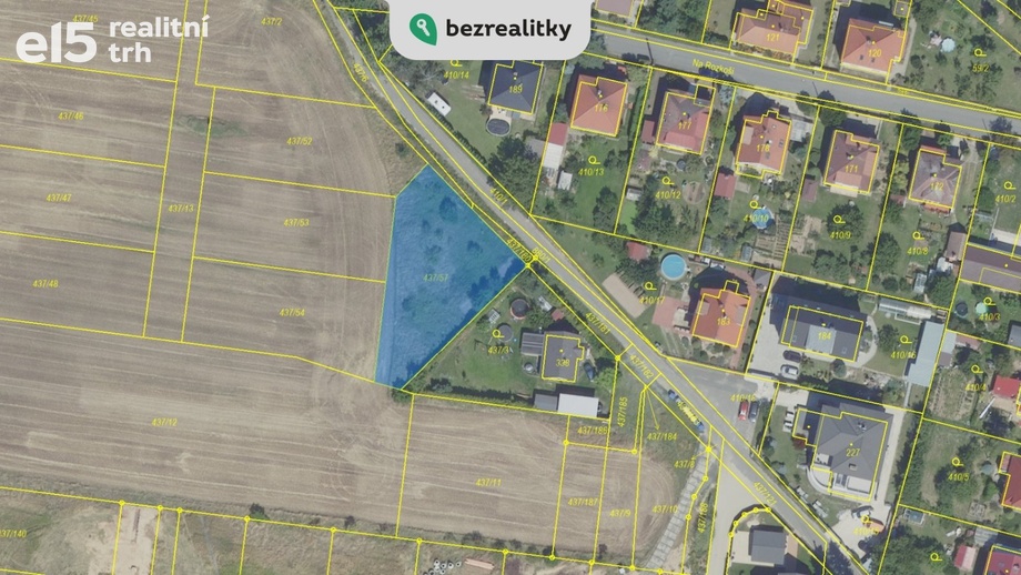 Prodej pozemky pro bydlení, 1 032 m² - Tuklaty