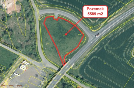 Prodej komerčního pozemku 5 664 m², Staňkov