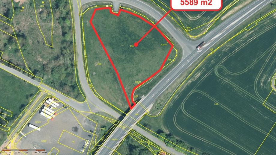 Prodej pozemky pro komerční výstavbu, 5 664 m² - Staňkov