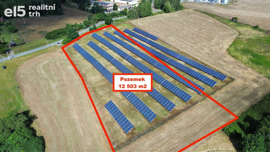 Prodej pozemky pro komerční výstavbu, 12 503 m² - Benešovice