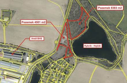 Prodej komerčního pozemku 12 884 m², Tachov