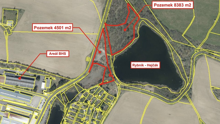 Prodej pozemky pro komerční výstavbu, 12 884 m² - Tachov