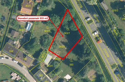 Prodej specifického pozemku 533 m², Tachov