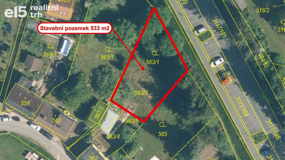 Prodej specifického pozemku 533 m², Tachov