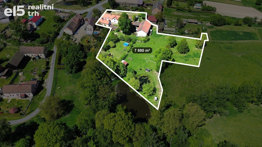 Prodej vícegenerační dům, 725 m² - Bor - Kosov