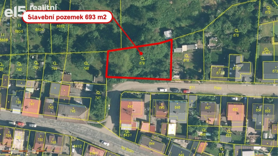 Prodej pozemky pro bydlení, 693 m² - Tachov