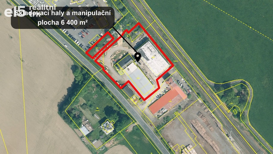 Prodej skladu 2 242 m², Chodová Planá