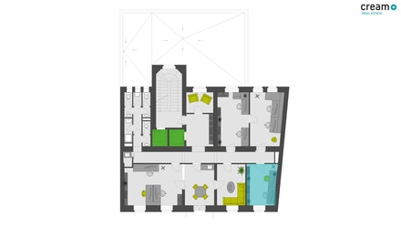 Pronájem kanceláře 12 m², Liberec III-Jeřáb