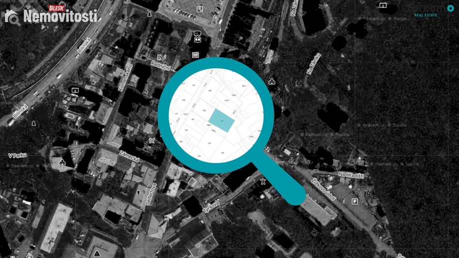 Pronájem specifického pozemku 518 m², Bílina