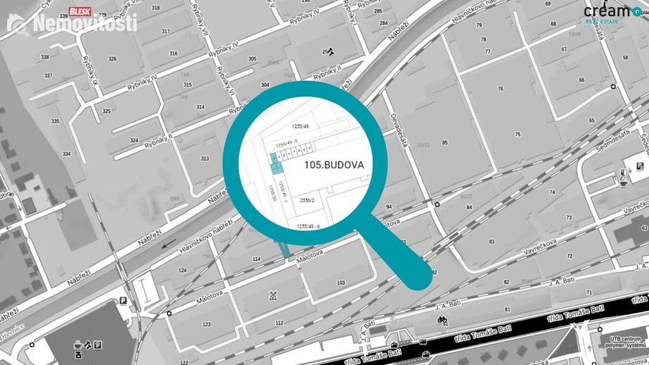 Pronájem specifického pozemku 13 m², Zlín
