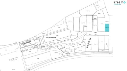 Pronájem komerčního pozemku 254 m², Zlín
