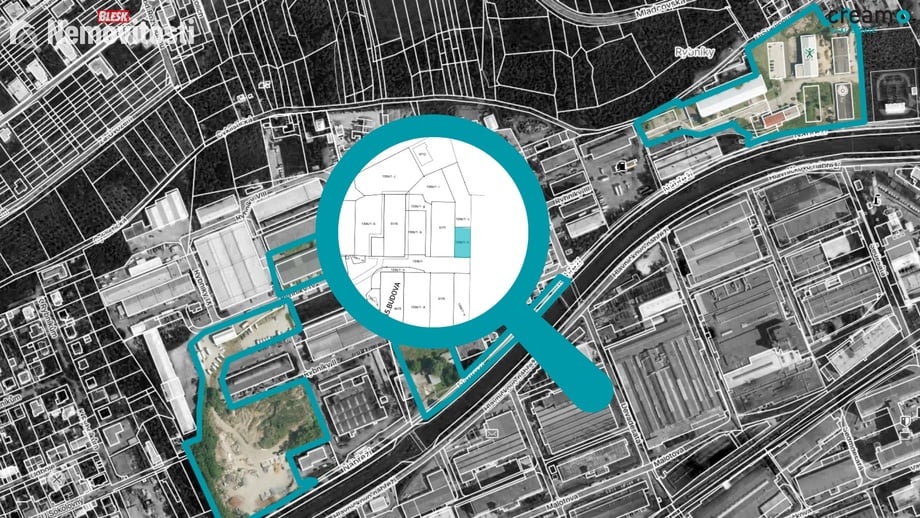 Pronájem komerčního pozemku 254 m², Zlín