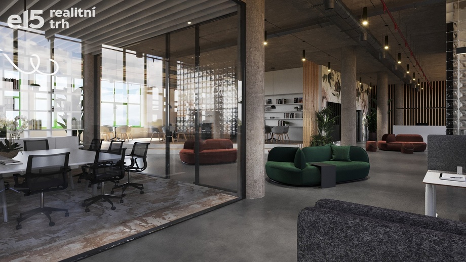 Pronájem kanceláře 603 m², Zlín