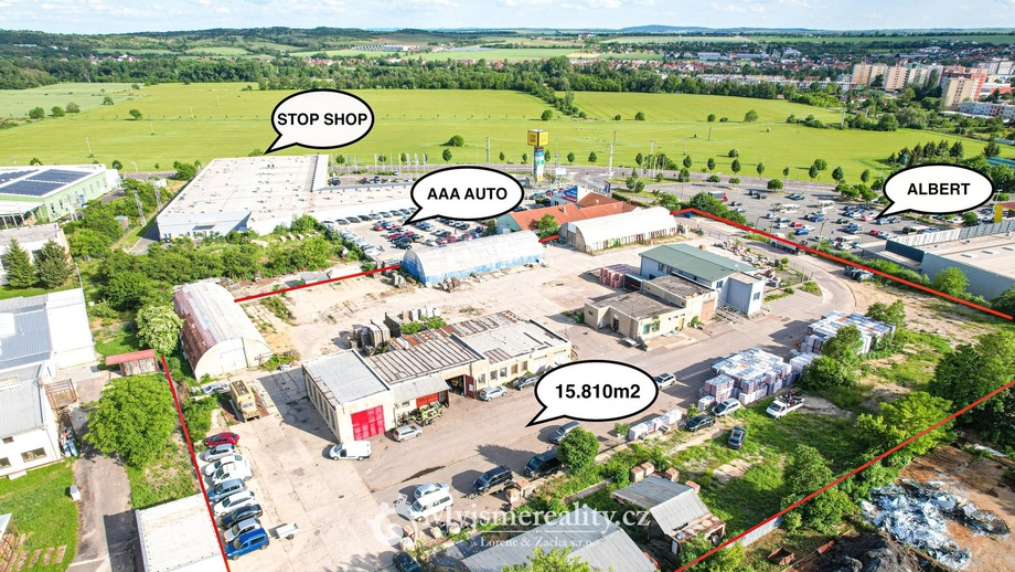 Pronájem obchodní prostory, 15 810 m² - Znojmo