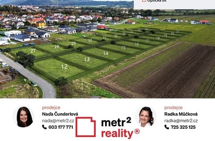 Prodej stavebního pozemku 795 m², Lipník nad Bečvou