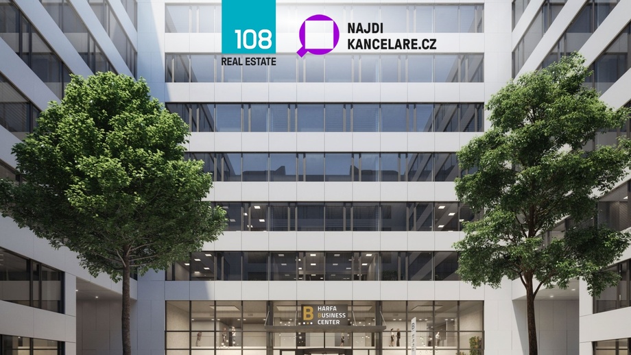 Pronájem kanceláře, 1 350 m² - Praha 9