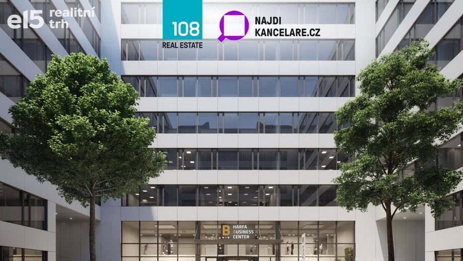 Pronájem kanceláře 1 350 m², Praha 9