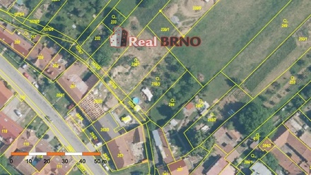 Prodej stavebního pozemku 1 484 m², Chudčice