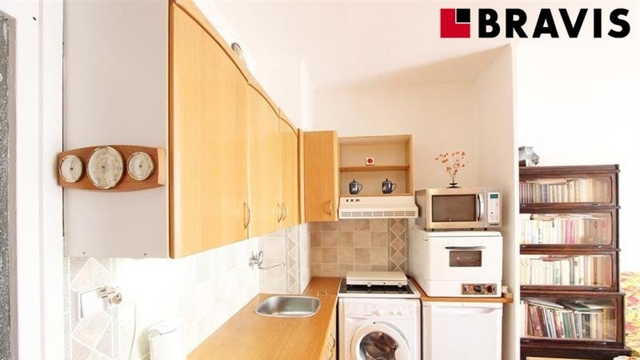 Pronájem byty 1+kk, 33 m² - Brno - Žabovřesky