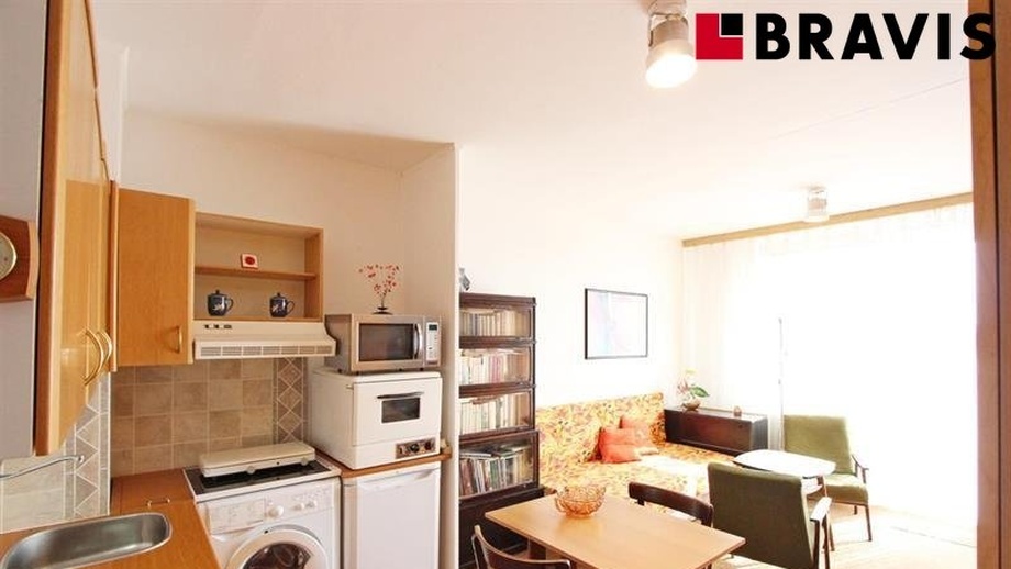 Pronájem byty 1+kk, 33 m² - Brno - Žabovřesky