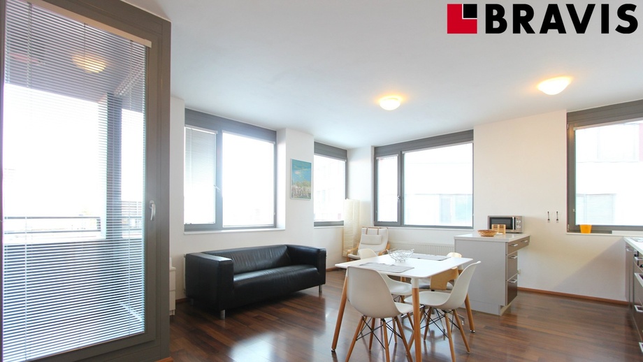 Pronájem byty 2+kk, 58 m² - Brno - Štýřice