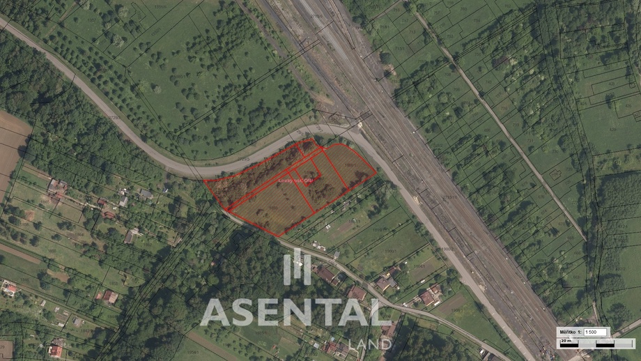 Prodej specifického pozemku 10 639 m², Karviná - Louky